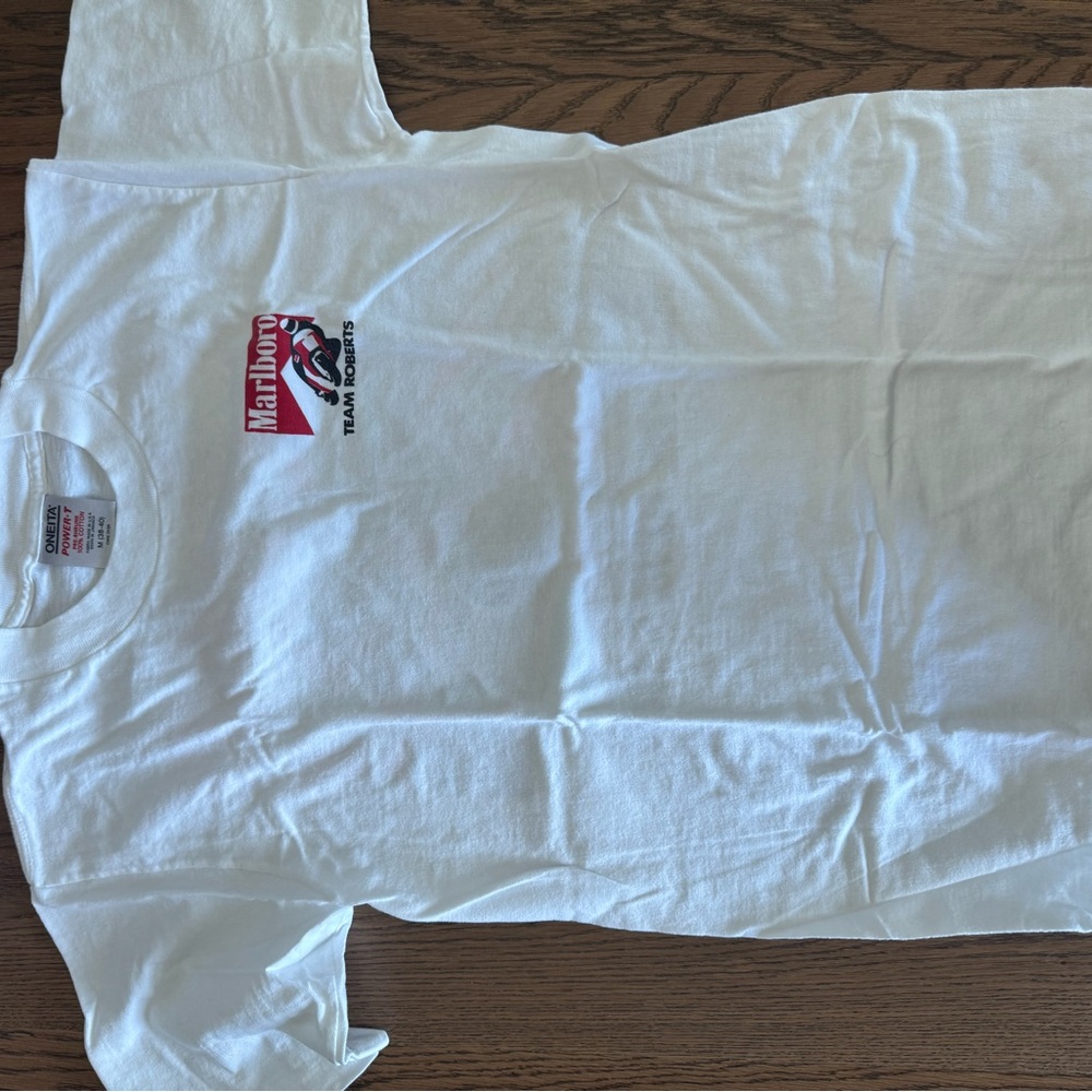 Marlboro Red and White Short Sleeve Tee